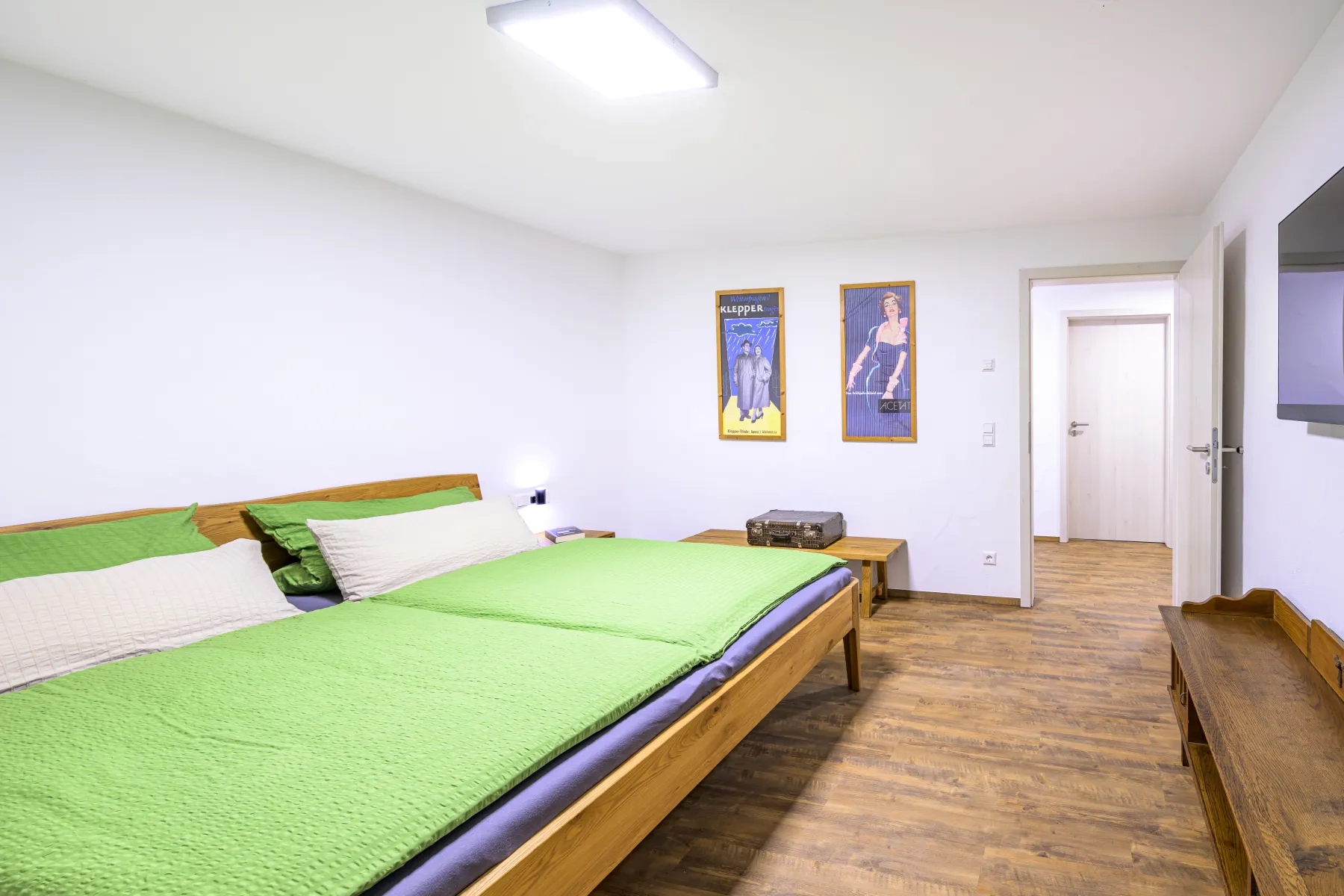 Ferienwohnung KARL – Schlafzimmer