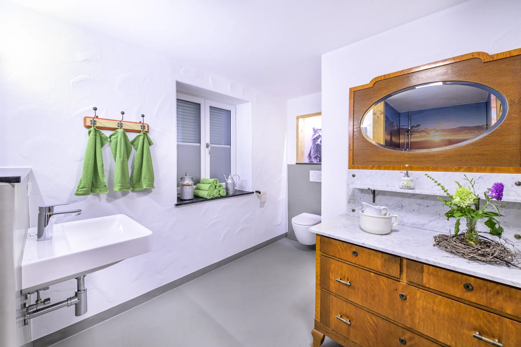 Ferienwohnung KARL – Bad